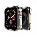 Wholesale Apple Watch Series 6 / SE / 5 / 4 Transparent Ultra-Thin All Around Bumper Protective Case 40MM (Clear)